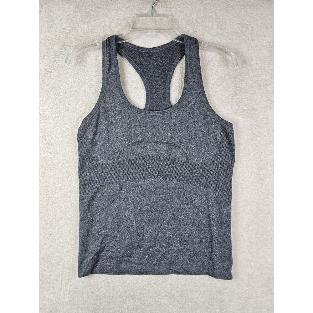 Lululemon Women’s Sleeveless Swiftly Athletic Tank Top Grey Size 10